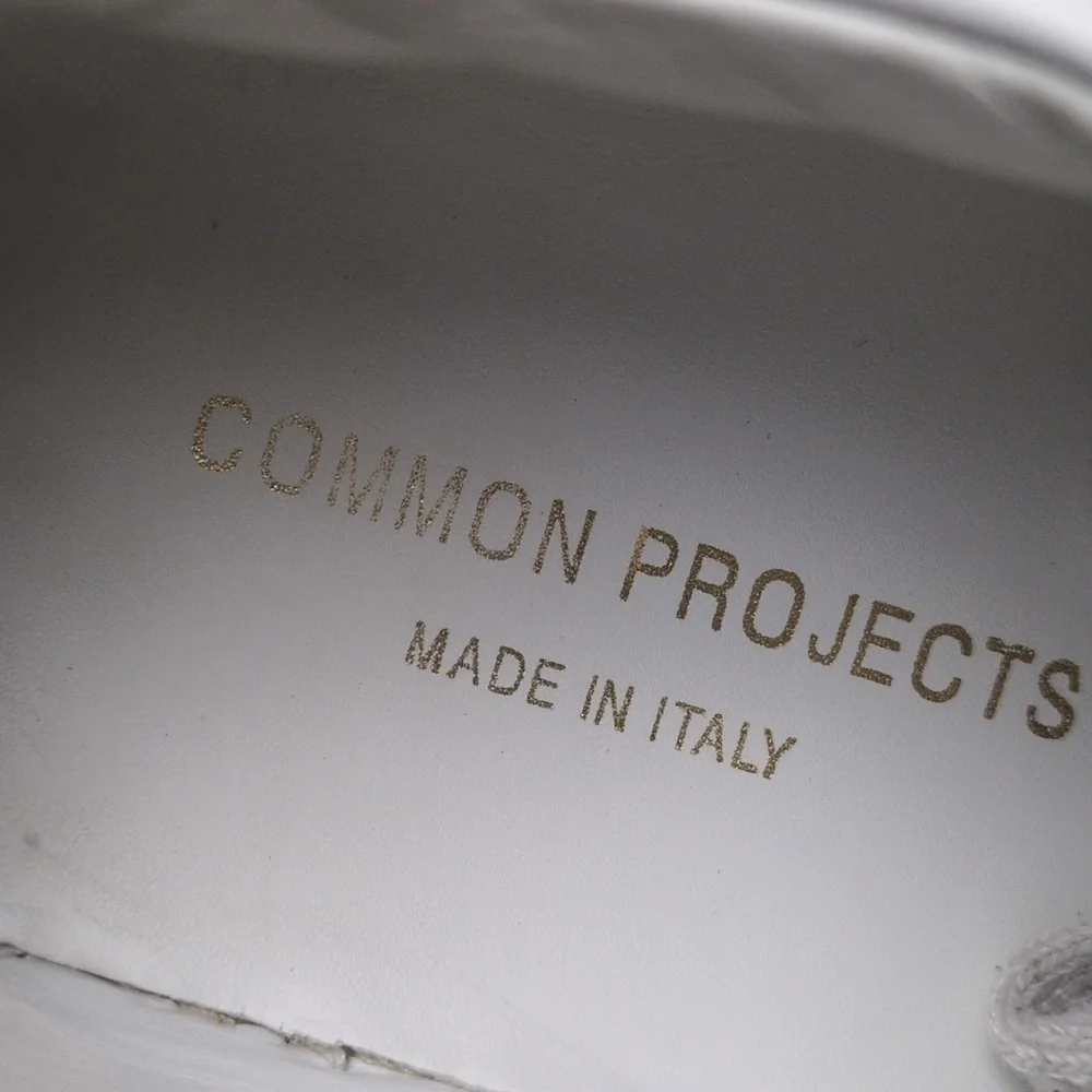 Common Projects Achilles Sneakers in White Leather Size EU 39 US Women's 9